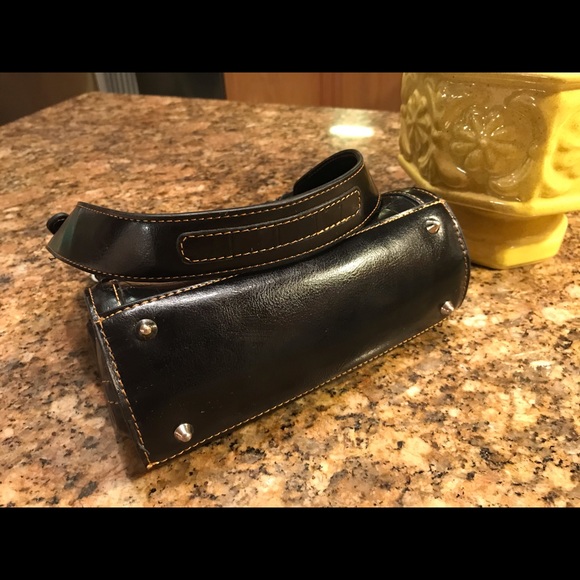 Vintage Brighton Black Leather Purse - Picture 5 of 8
